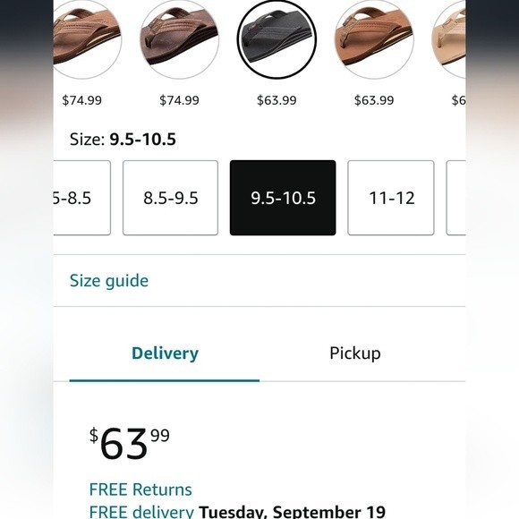 Men's Leather Double Layer w/Wide Strap READ DESCRIPTION REGARDING SIZING. - Picture 8 of 14